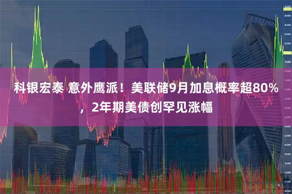 科银宏泰 意外鹰派！美联储9月加息概率超80%，2年期美债创罕见涨幅